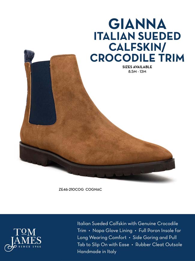                                                                                                                                                                                                                                                           , Gianna Suede Chelsea Boot